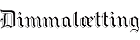 m_Dimmalætting