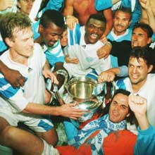 El Marsella ha ganado la única Champions League para Francia